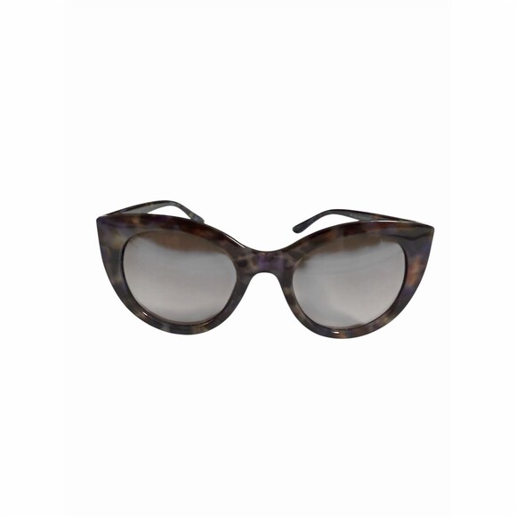 Cat Eye Tortoise Shell Brown Frame Gray Lens - Picture 13 of 13